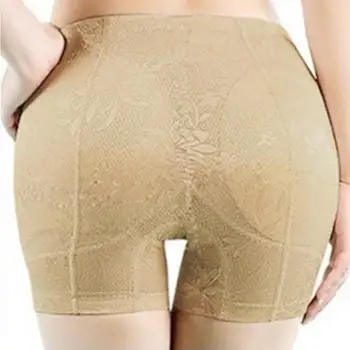 Naiste Seksikas Pits Boyshort Aluspüksid Fake Ass Underwear Push Up Polsterdatud Aluspüksid Tuhara Tööpink Tagumik Tõstja Puusa-Ja Maitsetugevdaja