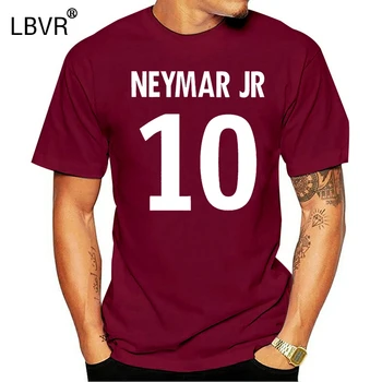 Neymar Jr 10 Klubi Mängija Stiilis Kids T-Särk Tumesinine, Valge Saadaval jalgpalli Lahe Vabaaja uhkus t-särk meestele Unisex Mood