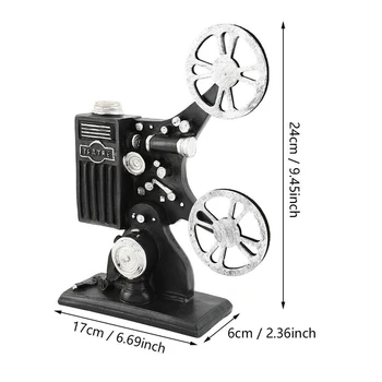 Nostalgiline Retro Filmi Projektori Mudel, Lihtne Kasutada korrosioonikindlus Vintage Filmi Loominguline Kino Shooting Teenetemärgi kingitus