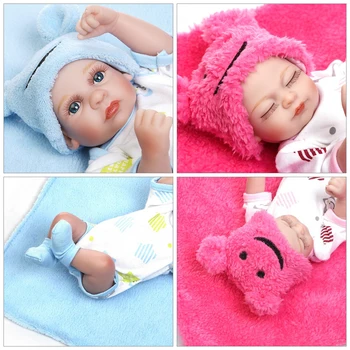 NPK bebe nukk hot müük mänguasjad odav slicone beebi nukud mini twin hulgi Kingitus Bonecas Jõulud armas beebi
