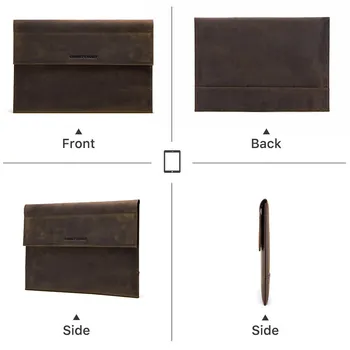 Nubuck Ehtne Nahk varruka case For iPad mini 7.9-tolline 2020. aasta Tahvelarvutite puhul on ipad mini 2 3 4 5 Magnet Kaitsev kott Kott