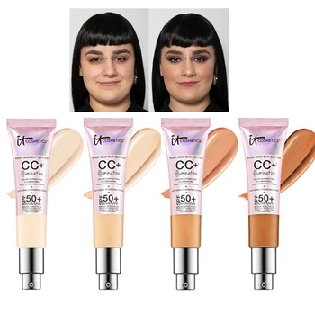 Nägu Concealer See Kosmeetika CC+ Koor Valgustus SPF 50 Täis Kate Keskmise või Kerge Peita Plekk See Naha Korrektor Meik