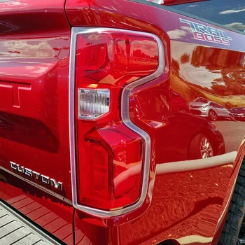 Näiteks Chevrolet Silverado 2019 2020 Tagumise udutule Lambi Kate Sisekujundus Chrome Car Styling, auto tarvikud 2tk