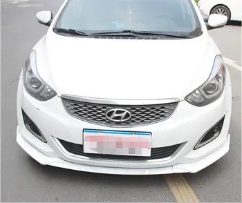 Näiteks Hyundai Elantra Keha kit spoiler 2012-Jaoks Elantra ABS Tagumine lip tagumine spoiler esi-Kaitseraud Difuusor Kaitserauad Protector
