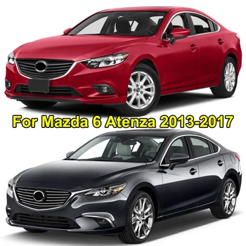 Näiteks Mazda 6 Atenza GJ 2013 2016 2017 Kroomitud ukselingi Saagi Katta Sisekujundus Vormimise Teenetemärgi Tarvikud Car Styling