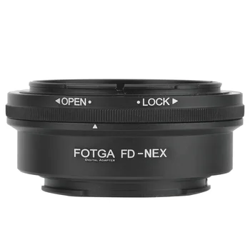 Objektiivi adapter FOTGA FD-NEX Metal Lens Mount Adapter Rõngas Canon FD Objektiiv Sony NEX Peeglita Kaamera Adapter Rõngas