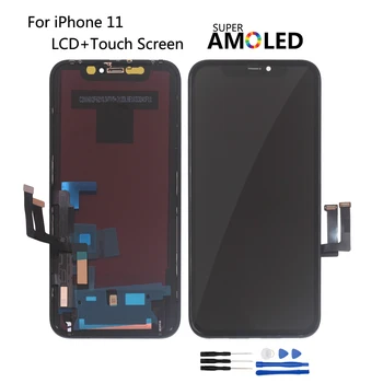 OEM iPhone 11 Screen LCD Ekraan Puutetundlik Digitizer Assamblee iPhone11 OLED LCD Ekraan Koos 3D-Touch