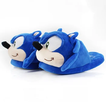 OHMETOY 28cm Sonic the Hedgehog Palus Kodus Sussid Mood Talvel Siseruumides Sinised Kingad Täiskasvanud Cartoon -, Plüüš-Nukk Kingitus
