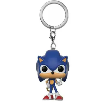 OHMETOY Sonic The Hedgehog Mänguasi Võtmehoidja Anime Mäng Joonis Cosplay võtmehoidja Keti 10cm Sünnipäeva Kingitus