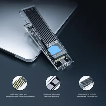 ORICO M. 2 NGFF, et USB3.1 LIIK-M. C 2 SSD Kõvaketta Box 5Gbps kiire 2TB Kaasaskantav Ruum Juhul, USB3.1 M2 HD SSD Puhul