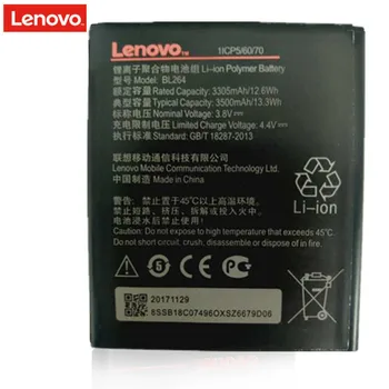 Oroginal aku BL264 Aku Lenovo Vibe C2 Võimu Lenovo Vibe C2 Võimsus BL264 Patareid Bateria