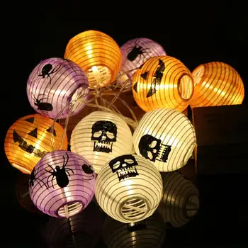 OurWarm 10 LED Kõrvits String Tuled Halloween Pool Dekoratsioonid, DIY Kodus Asjade 2 Stiile Sise-ja Välistingimustes Kaunistamiseks