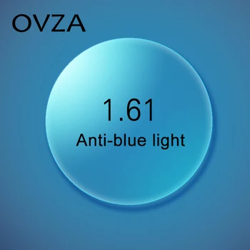 Ovza 1.61 Anti blue ray prillid objektiivi Super õhuke Lühinägelik läätsed Mittesfäärilisi läätsed, Lühinägelik CR39 Vaik Len Anti-Väsimus Saab Kohandada