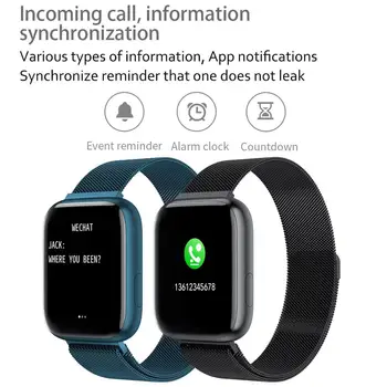 P4 Smart Watch 1,4-tolline IPS Full Screen Touch pulsikella IP67, Veekindel Meeste ja Naiste Fitness Tracker Smartwatch