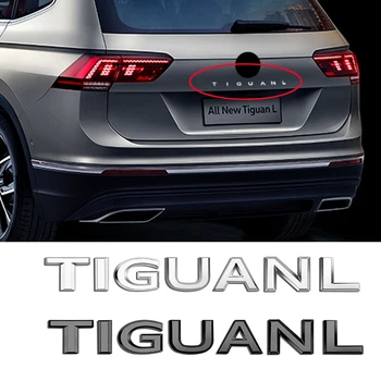 Pagasiruumi Kleebis Font Tähed Logo Kleebise jaoks VW TIGUANL GOLF POLO PHIDEON ARTEON MAGOTAN PASSAT PHAETON TOUAREG Car Styling