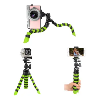Paindlik Kaheksajalg Mobile Mini Statiiv Gorillapod iPhone Canon Nikon Sony Kaamera Tabel Laua Statiivi Seista