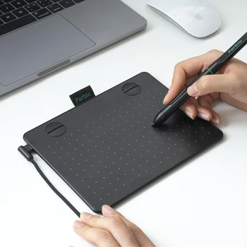 Parblo A640 V2 Digitaalse Tabletid Allkiri Graafika-Joonistamine Pen Tablett OSU Mängu Kata Kott ja Kindad