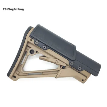 PB PlayfOutdoor sport CS mänguasi taktikaline nailon CTR bracket Jinming 8 M4 vee kuuli, relv nailon muudetud tagumise kanduri liitmikud QD17