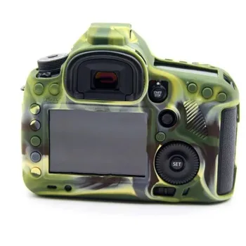 Pehmest Silikoonist Juhul SLR Kaamera Kott Canon EOS 5D Mark III 5D3 5DS 5DR Kummist Kaamera puhul Katta