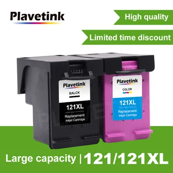 Plavetink 121XL Ühilduvat tinti asendus hp 121 XL cartridge jaoks Deskjet D2563 F4283 F2423 F2483 F2493 F4213 F4275 Printer
