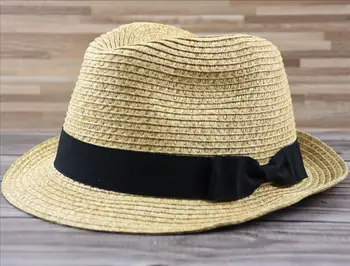 Pluss suurus panama müts väikesed täiskasvanud õled päike mütsid naised ja mees fedora müts ühise Põllumajanduspoliitika alates 54cm, et 62cm 4 Suurused S M L XL