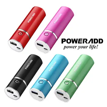 Poweradd Slim2 5000mAh Power Bank Kaasaskantav Laadija USB-Porti Välise Aku Telefoni Laadijaga Mobiiltelefon