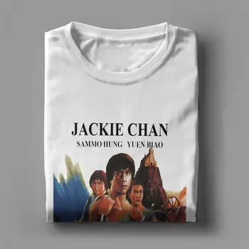 Projekti Jackie Chan Meeste T-Särk Hull Tees Lühikesed Varrukad Crew Kaelus T-Särgid, Puuvill Kingitus Idee Dressipluus Euroopa Tops