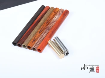 Puidust Käsitöö DIY Pen Komplektid Woodturning Pen DIY komplektid Messing / Roostevabast Terasest metallist, komplektid DIY kingitus
