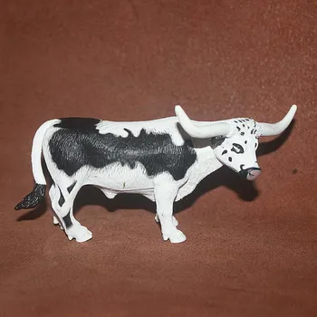 Pvc joonis Simulatsiooni Mänguasi Must lill Texas Sikk lehm