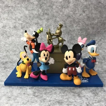 PVC Originaal Disney Miki Hiire Klubi Minnie piilupart Donald Daisy Pluuto Imelik Anime, Joonis Tegevus Joonis Sünnipäeva Kingitus Lapsele