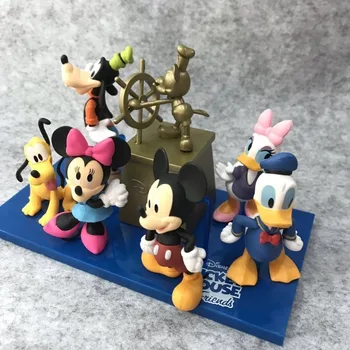PVC Originaal Disney Miki Hiire Klubi Minnie piilupart Donald Daisy Pluuto Imelik Anime, Joonis Tegevus Joonis Sünnipäeva Kingitus Lapsele