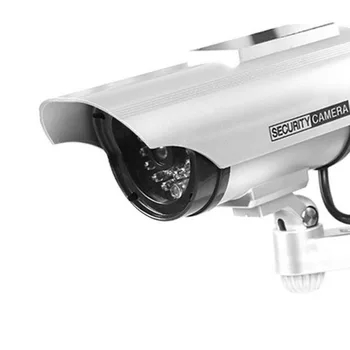Päikese Veekindel Dummy Võltsitud CCTV Kaamera, Vilkuv LED Väljas või Siseruumides Realistlik Otsin võltsitud Kaamera Turvalisus