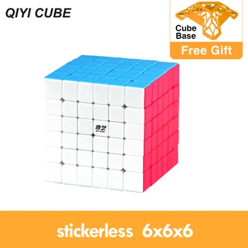 Qiyi Kuubik 2x2x2 3x3x3 4x4x4 5x5x5 6x6x6 7x7x7 Magic Cube Professionaalne Stickerless Warrior Cubo S Magico Mänguasjad