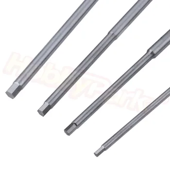 RC Metallist Sinine Hex Nut Pea Kuusnurk Kruvikeeraja Tööriist komplekt 1,5 mm 2,0 mm 2,5 mm-3.0 mm HSP 80107