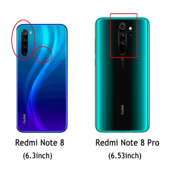 Redmi Note8 Pro karpi Hübriid Raske ARVUTI Tagasi, Paneel Xiaomi Redmi Lisa 8 Pro Juhul Redmi Lisa 8 tagakaas Note8Pro Nahk