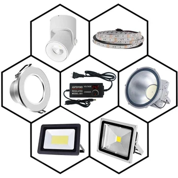 Reguleeritav Võimsus Laadija riba lamp Supply Adapter 3-24V/3-12V/9-24V 2/3/5A LED Universaalne adapter ekraani Valgus