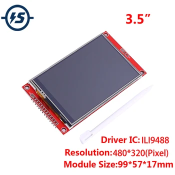 RGB TFT Puutetundlik LCD-Ekraan Moodul Juhi SPI 320*240 480*320 3.3 V/5V IPS SD Kaardi Pesa ILI9341 ILI9488 ST7796S Juht