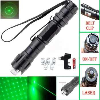 Roheline laserpointer Kõrge võimas 5mw laserid pen Püss Ulatus Reguleeritav lazer Sõjalise Jahindus laser pointer Tarvikud