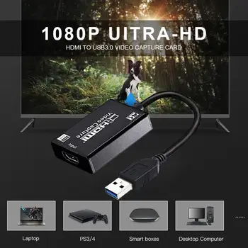 Rondaful 2020. aasta Uus Video Capture Card 1080P 4K HDMI ja USB 3.0 Mängu Capture Kaardi Grabber HD Kaamera Salvestuse Live Streaming