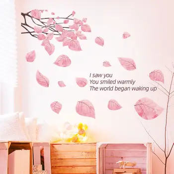 Roosa Lehed Tüdrukud Flamingo Home Decor Seina Art Kleebis Plakat Tüdrukute Elutoas, Magamistoas Tapeet Isekleepuv Teenetemärgi