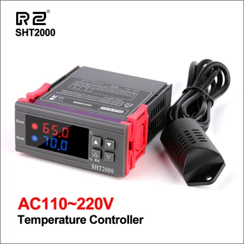 RZ Digital Temperature Controller, Niiskuse Mõõtja termomeeter Hygrometer Thermoregulator Termostaat Inkubaator Küte Jahutus