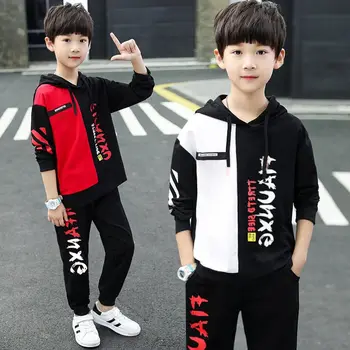 Rõivaste Komplekti Spordi Riided Sobiks poiste kevad-sügis sport ülikond Laste kanda kahe-osaline komplekt, teise lapse-Lapsed Laste Riided