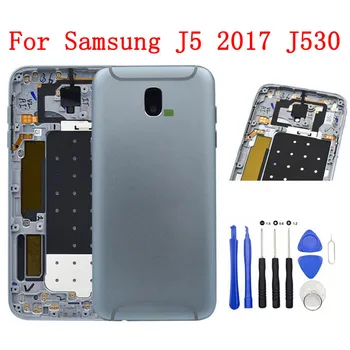 SAMSUNG Galaxy J5 2017 J530 Tagasi Aku Kate Tagumine Klaas Korpus Case For Samsung J530 SM-j530F Kate+Tööriistad