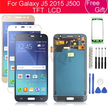 Samsung Galaxy J5 J500 lcd Ekraan Puutetundlik Digitizer J500F J500G J500Y J500M Lcd Ekraan Puutetundlik Ekraan Parandus Osad