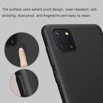 Samsung Galaxy Märkus 10 Lite juhul tagakaas Super Jäätunud protective case for Samsung Lisa 10 Lite Nillkin originaal juhul