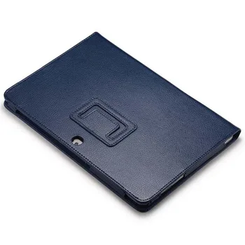 Samsung Galaxy Tab 2 10.1 P5100 P5110 Tablett Juhul Litchi Muster Nahk PU Folio Stand Kaitsev Nahk Kate+Protector Film