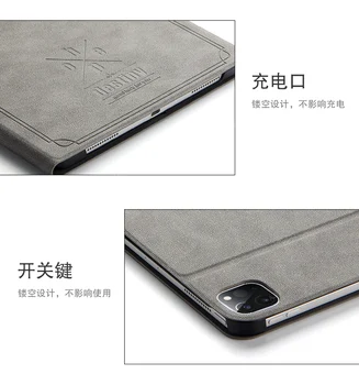 Samsung Galaxy Tab S6 Lite 10.4 P610/P615 Luksus Mood Hirv Mustrit, Tekstuuri Klapp seista Protector Tableti Kate Koorega puhul