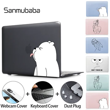 Sanmubaba Matt Crystal Case For Macbook Air Pro 11 12 13 15 16 Funda 2020 M1 Kiip 13.3 tolline Armas Karu Sülearvuti Varrukas A2337 A2338