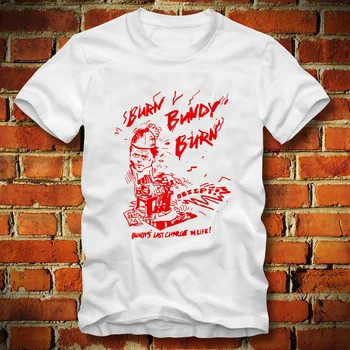 Sarimõrvar Ted Bundy Särk Retro Stiili Esteetiline Põletada Bundy Täitmise Päev Camiseta Tshirt