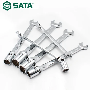 SATA Vahend 1tk Pea Varruka Rathct Open End Wrench Pesa Automaatne Reguleerimine 10mm kuni 19mm 47601